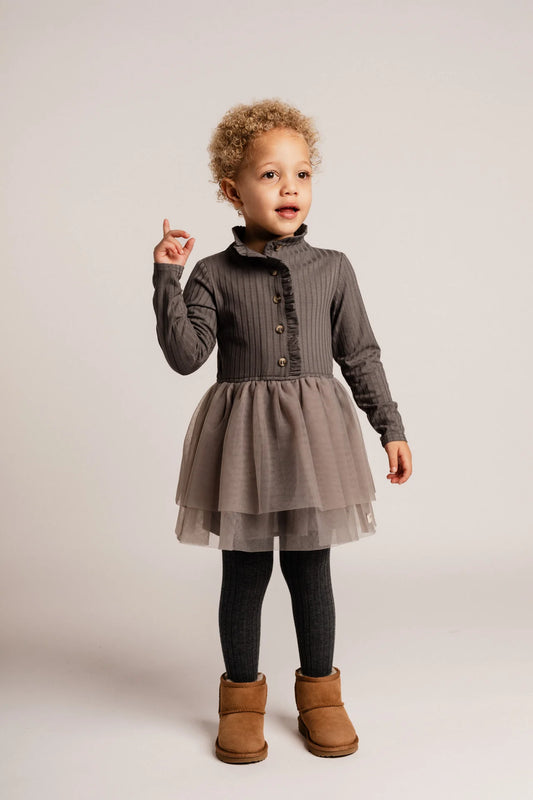 Baje Studio - maillot Milly - grey melange dark