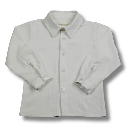 Two You Label - linen blouse Milo - white
