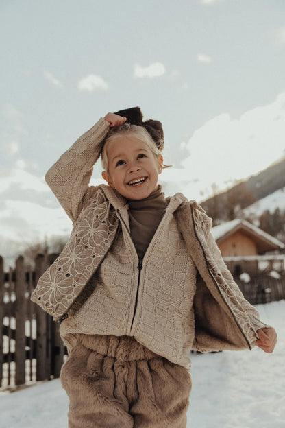 Baje Studio - gilet Moa - taupe light