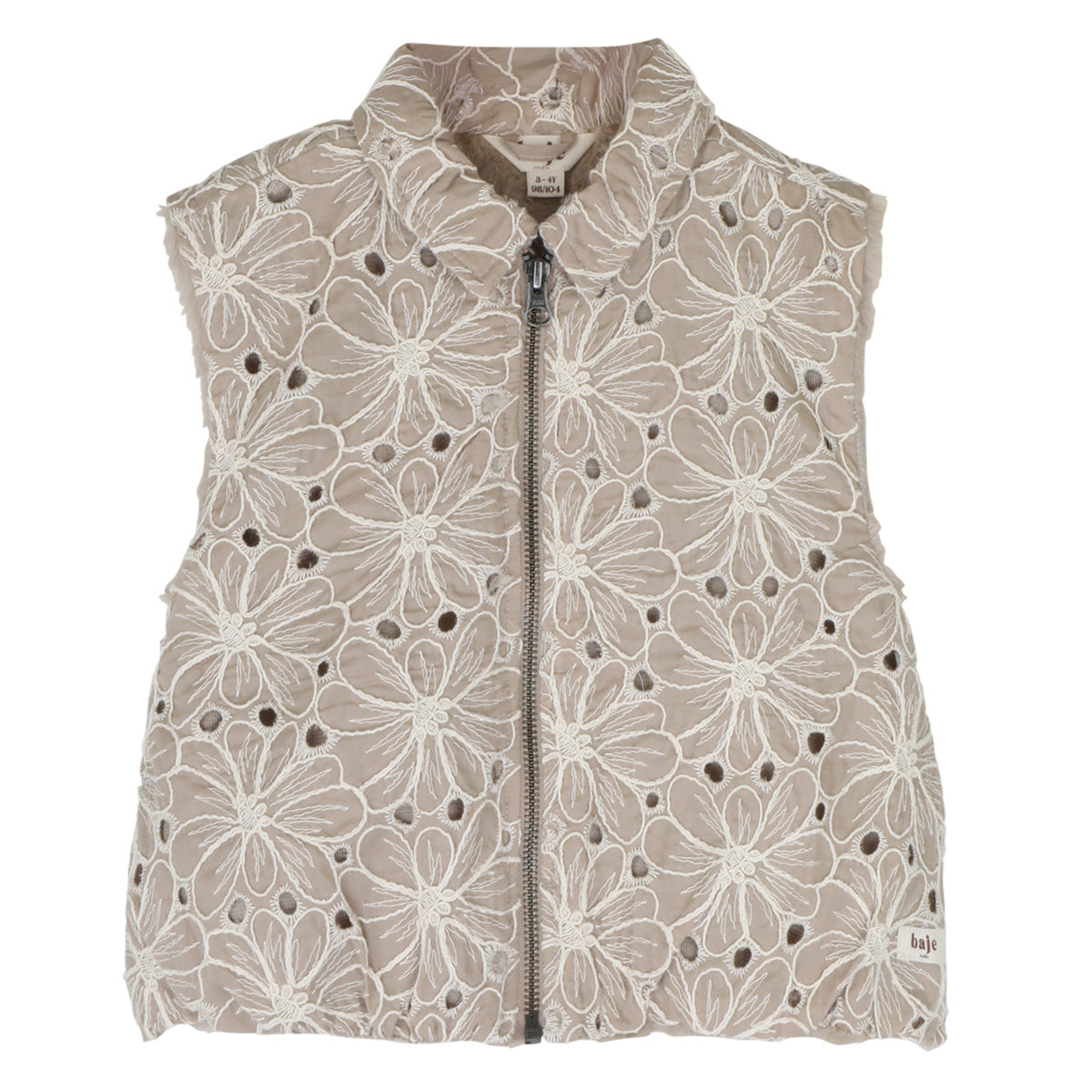 Baje Studio - gilet Moa - taupe light