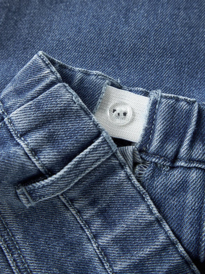 Lil'Atelier - loose jeans Obello - dark blue denim