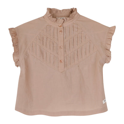 Baje Studio - blouse Moia - rose cafe