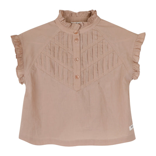 Baje Studio - blouse Moia - rose cafe