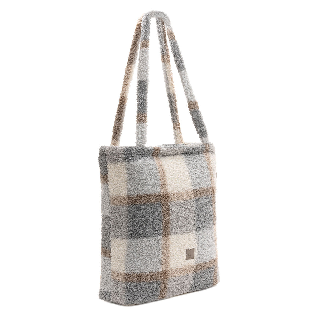 Luiertas Shopper ~ Check Boucle