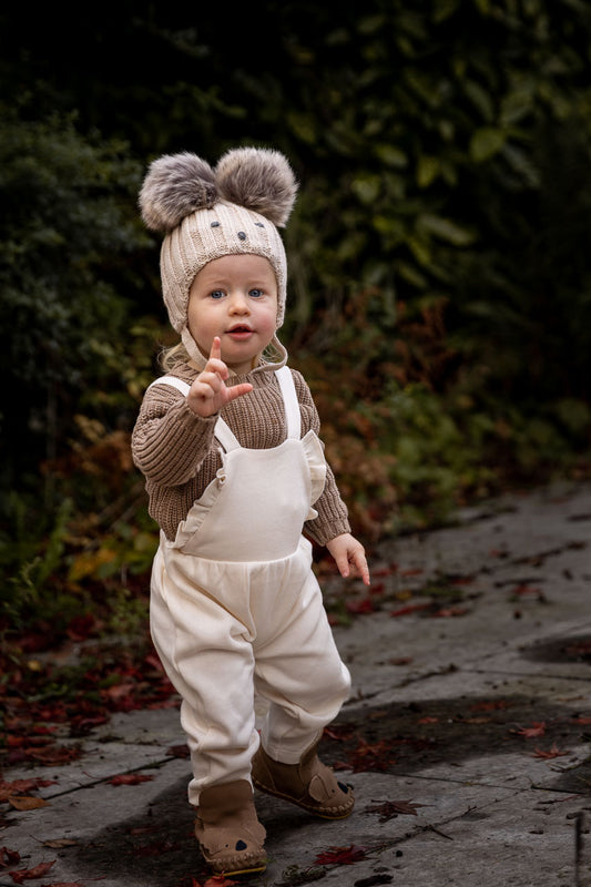 UAUA - overall with angel wings- perla