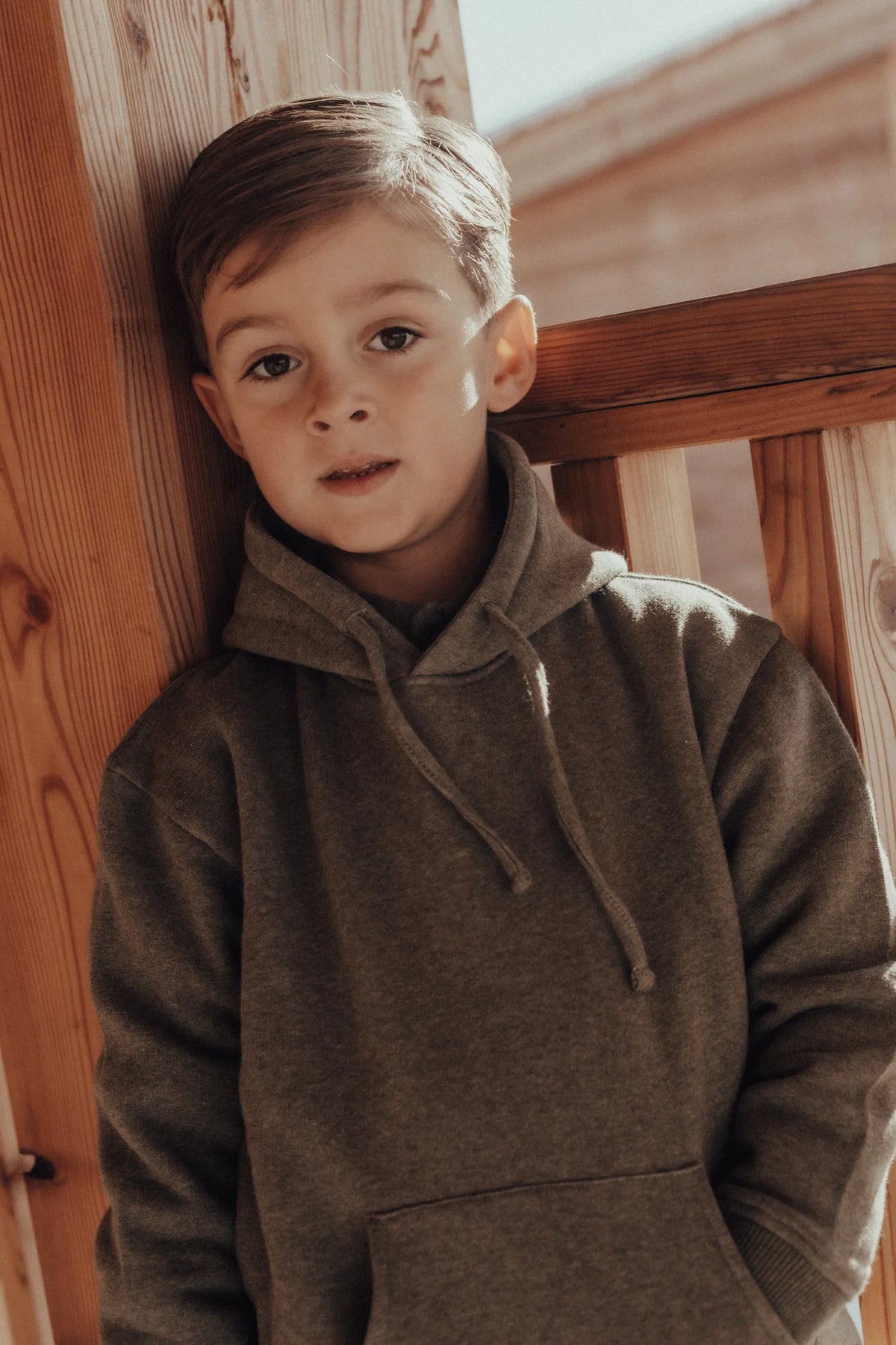 Baje Studio - hoodie Moose - green agave