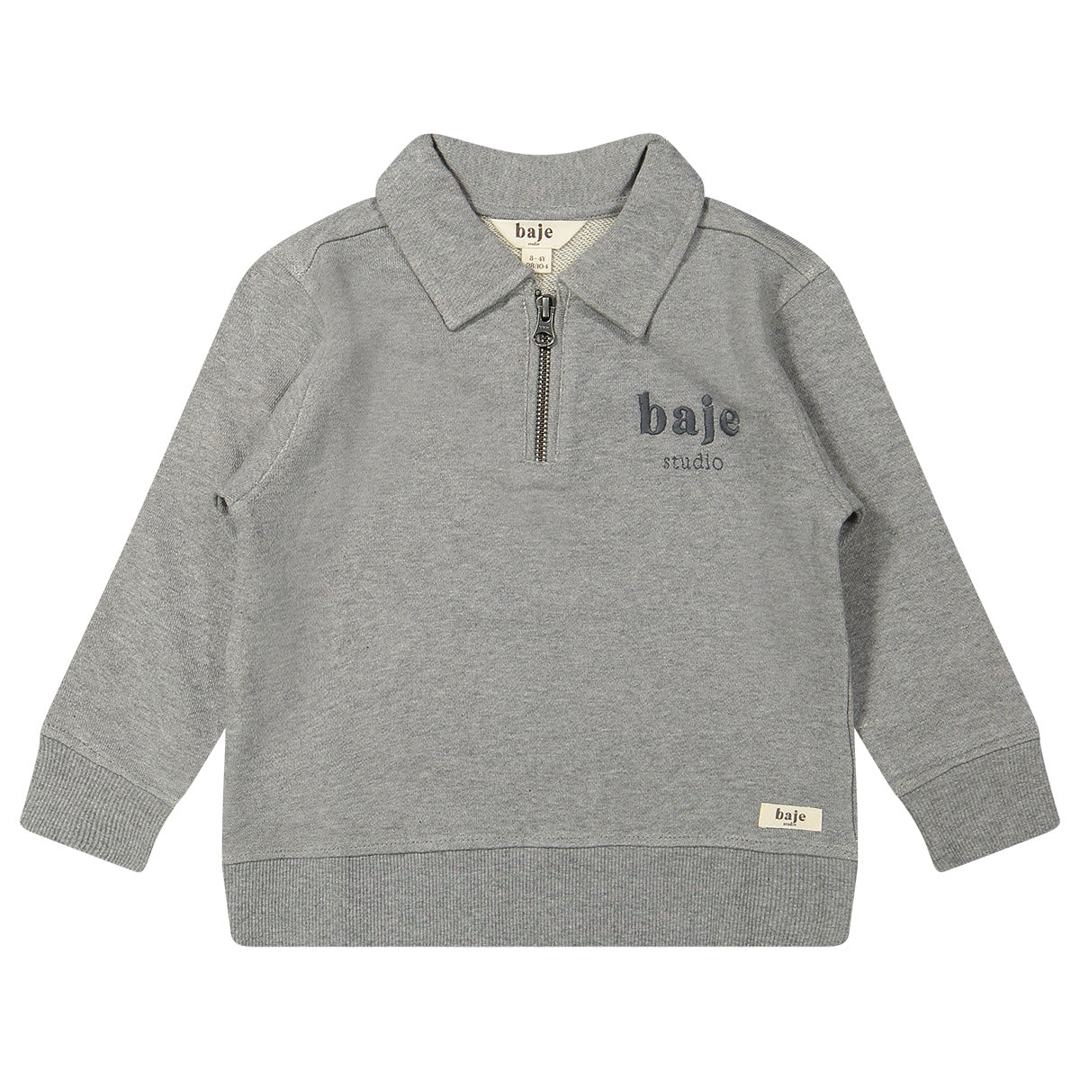 COMING SOON' Baje Studio - sweater Morlon - grey melange multicolor