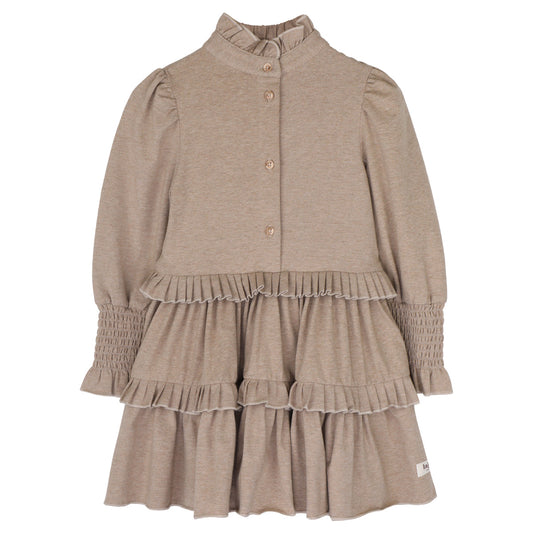 PRE ORDER - Baje Studio - dress Moule - taupe light