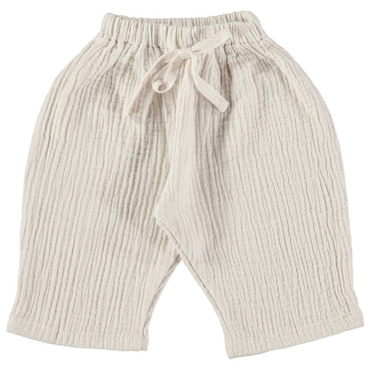Pequeno Tocon - mousseline pants - natural