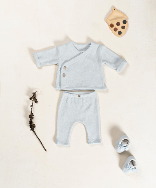 Play Up - newborn set baby boy - minerals blue