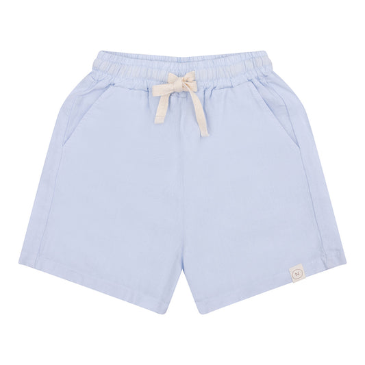 Linen shorts Niels - light blue