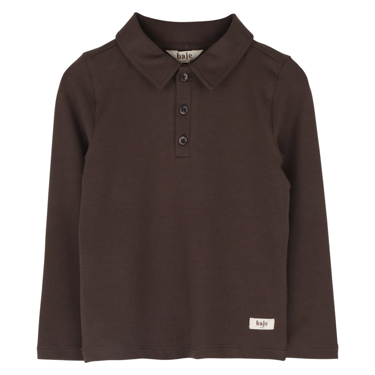 Baje Studio - polo Nikolai - brown choco