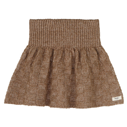 Baje Studio - skirt Noale - copper brown