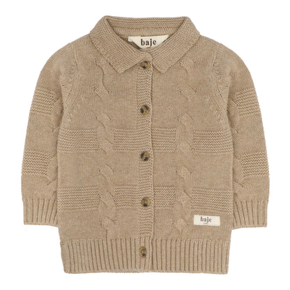 Baje Studio - cardigan Noan - taupe