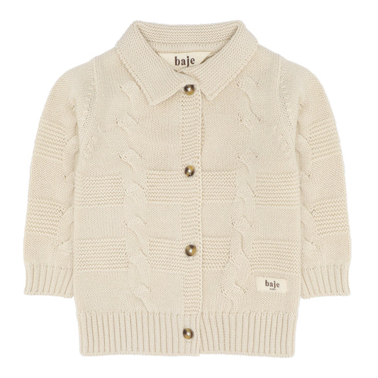 Baje Studio - cardigan Noan - crėme oat