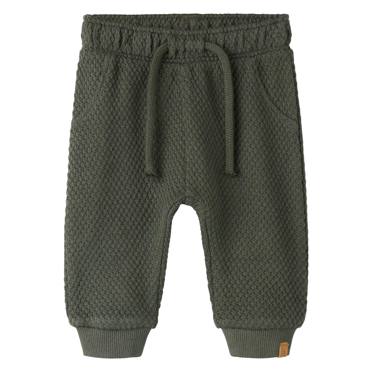 Lil'Atelier - loose sweat pants Noello - kambaba green