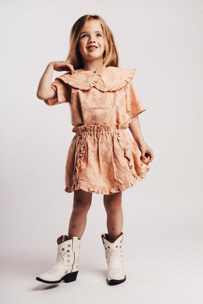 Baje Studio - blouse Noja - rose cafe