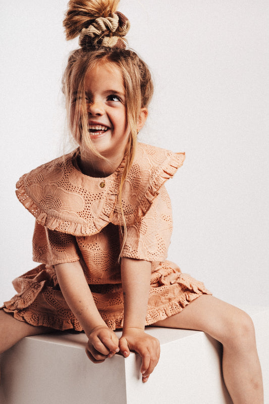 Baje Studio - blouse Noja - rose cafe