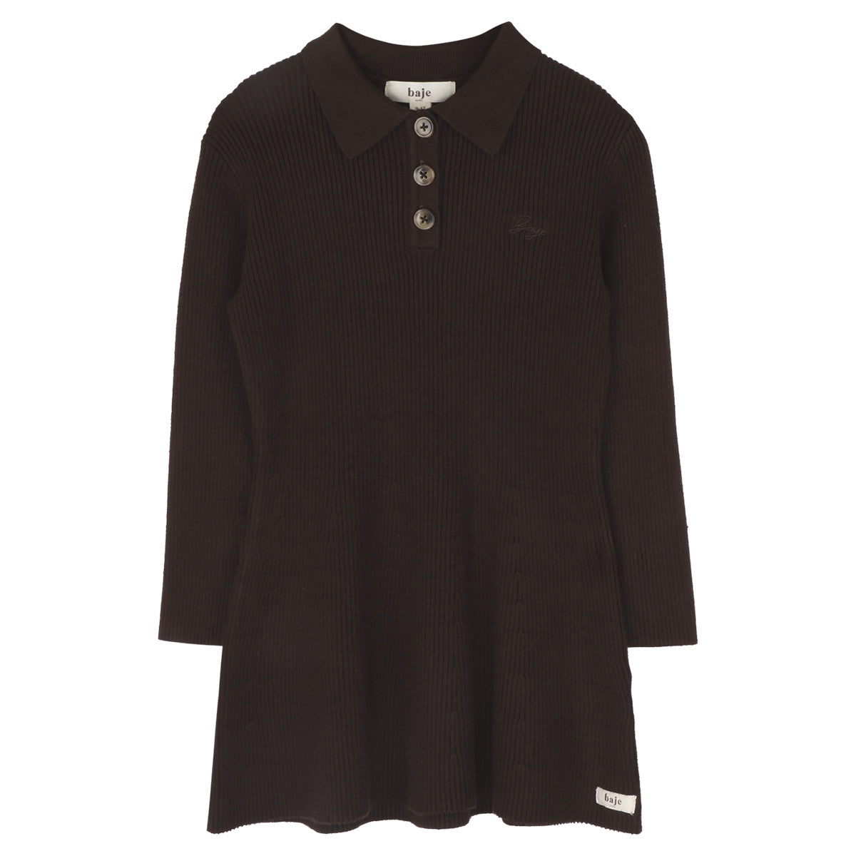 Baje Studio - dress Norez - brown choco