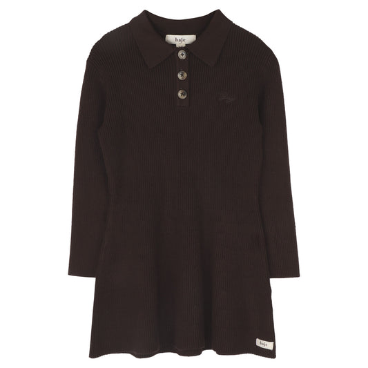 Baje Studio - dress Norez - brown choco