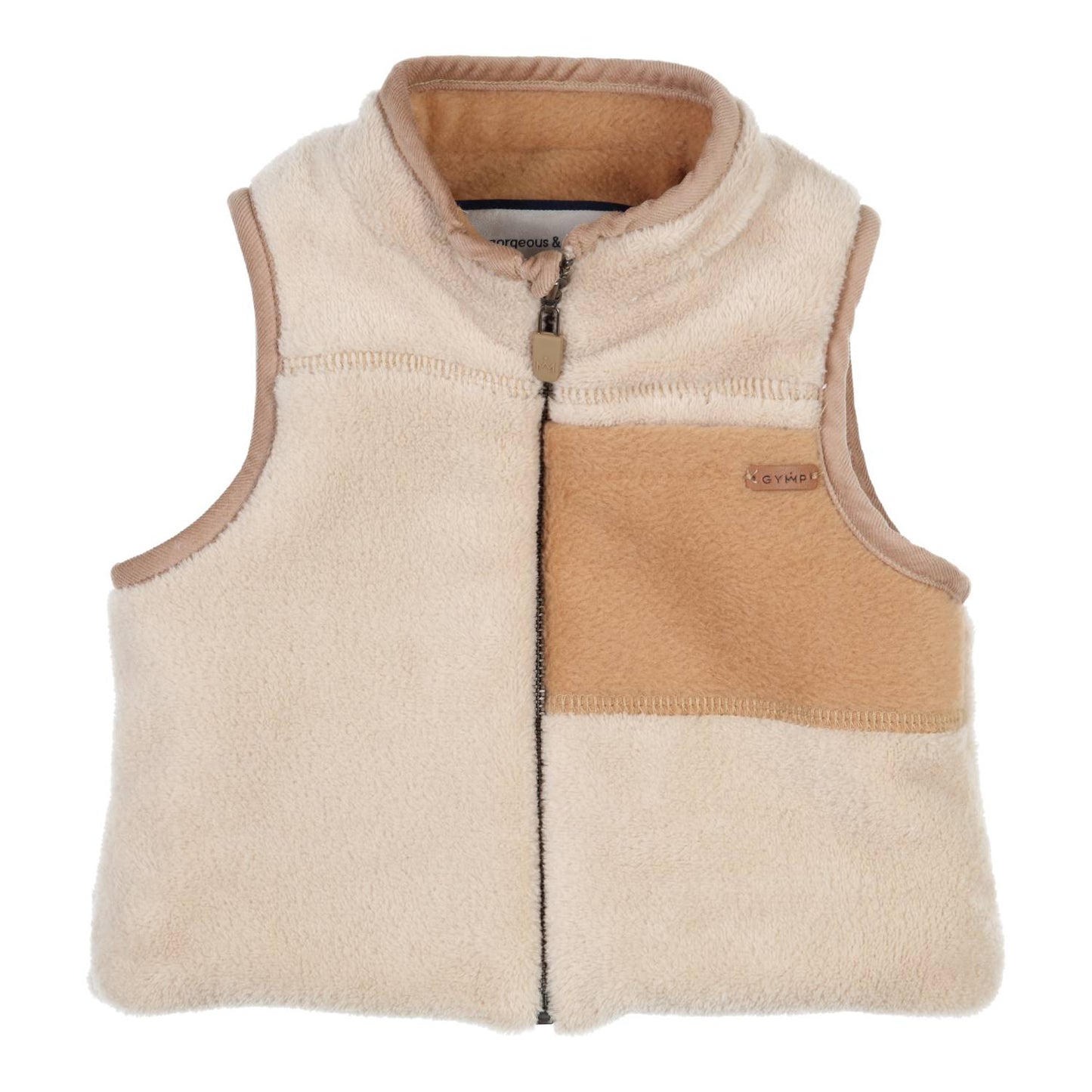 GYMP - bodywarmer Norton - beige/camel