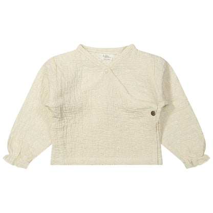 Riffle Amsterdam - turn over top Nova - woven white embroidery