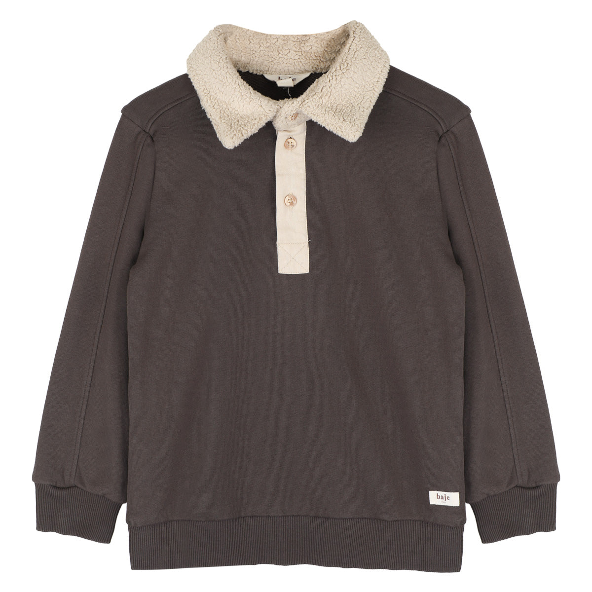 Baje Studio - polo sweater Nox - brown dark