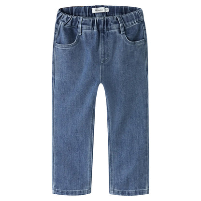 Lil'Atelier - loose jeans Obello - dark blue denim