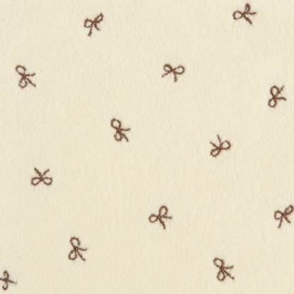 GYMP - coat Alies child - offwhite/brown bow