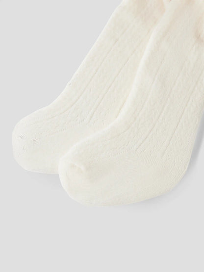 Lil'Atelier - ajour pantyhose baby - turtledove