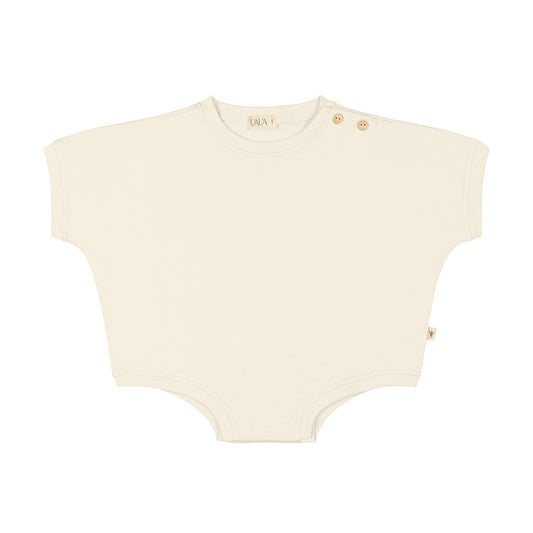 UAUA - oversized romper - crema