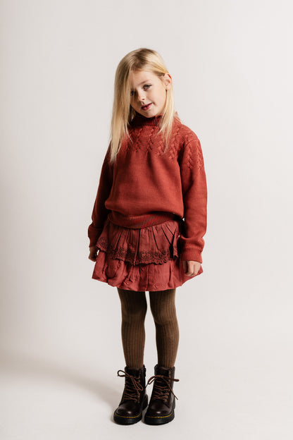 COMING SOON' Baje Studio - skirt Paige - red maroon