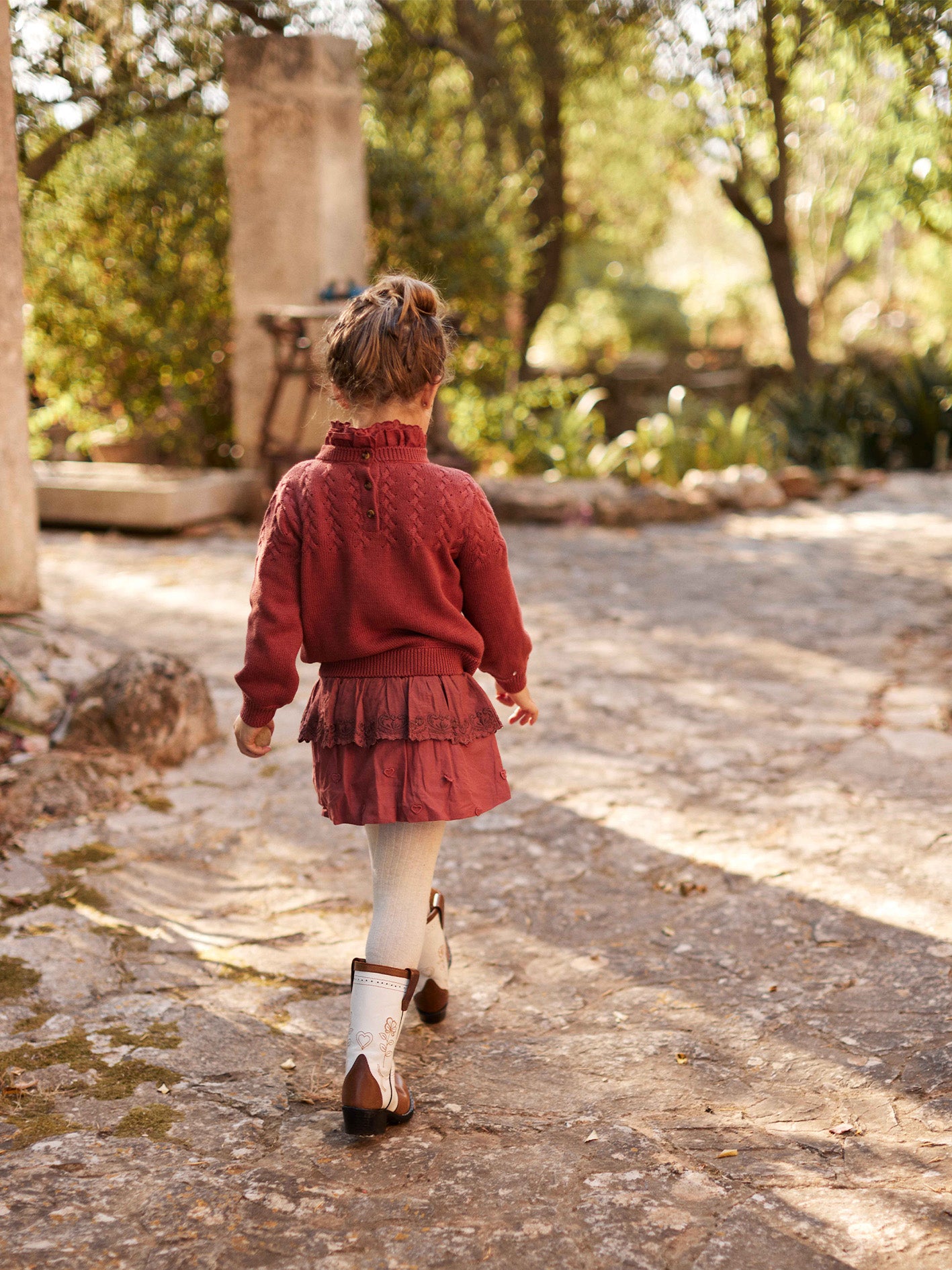 COMING SOON' Baje Studio - skirt Paige - red maroon