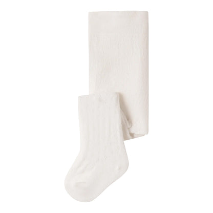 Lil'Atelier - pointelle pantyhose baby - turtledove