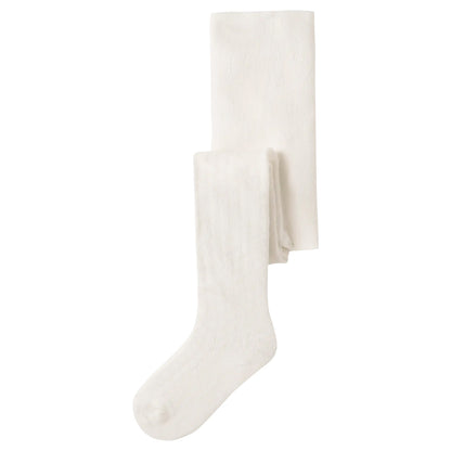 Lil'Atelier - pointelle pantyhose girl - turtledove