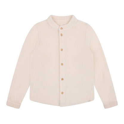 Badstof blouse Parker - lichtbeige