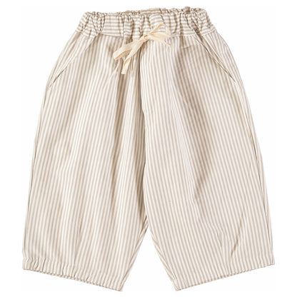 Pequeno Tocon - wide leg pants - tan stripe