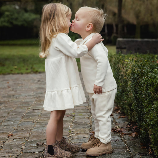 UAUA - tiered dress - perla