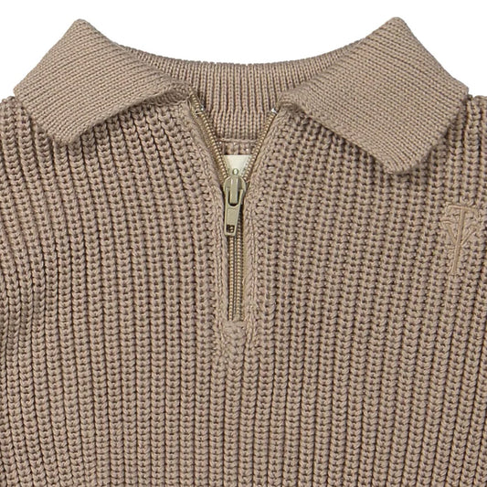 Two You Label - knitted jumper Pete - brown