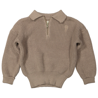Two You Label - knitted jumper Pete - brown