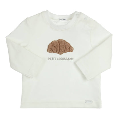 GYMP - longsleeve Aerodoux - petit croissant - offwhite