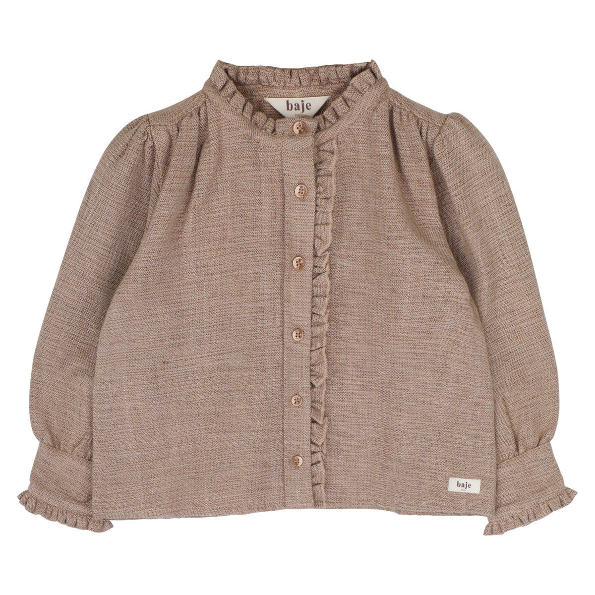 PREORDER - Baje Studio - blouse Phila - taupe