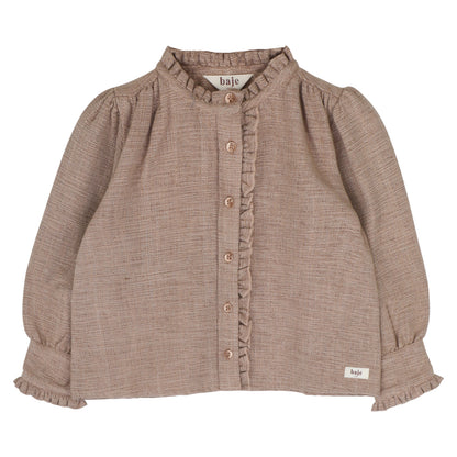 PREORDER - Baje Studio - blouse Phila - taupe