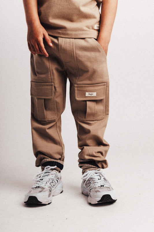 Baje Studio - pants Piera - taupe cafe