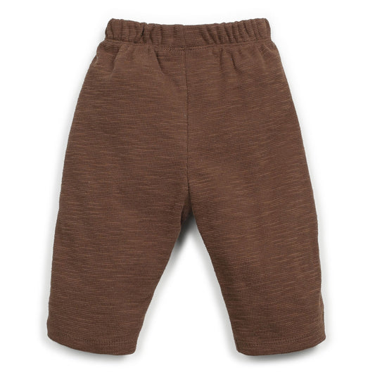 Play Up - flamé rib trousers - brown