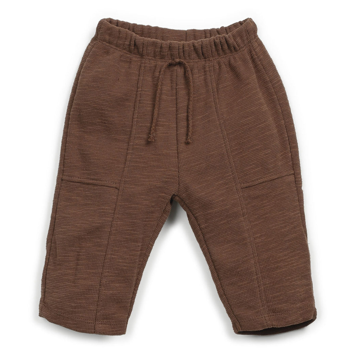 Play Up - flamé rib trousers - brown