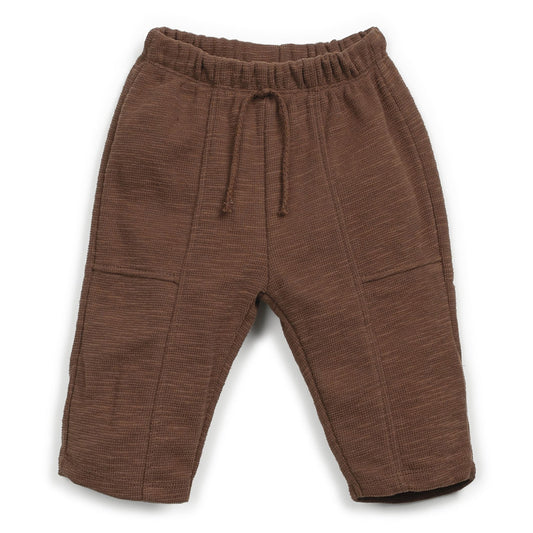 Play Up - flamé rib trousers - brown