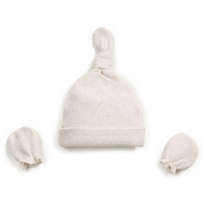 Play Up - Gloves and Beanie set - pencil offwhite