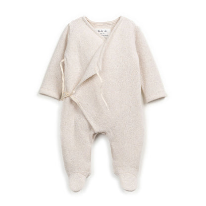 Play Up - newborn jumpsuit unisex - pencil offwhite