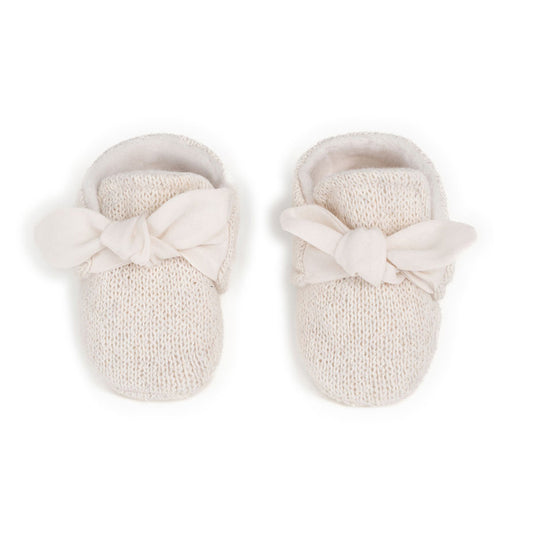 Play Up - newborn booties - pencil offwhite